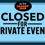 Closed For Private Event
